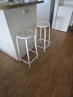 White Stools