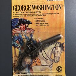 Vintage George Washington Replica Cap Gun