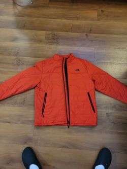 The North Face infra red Puffer Jacket