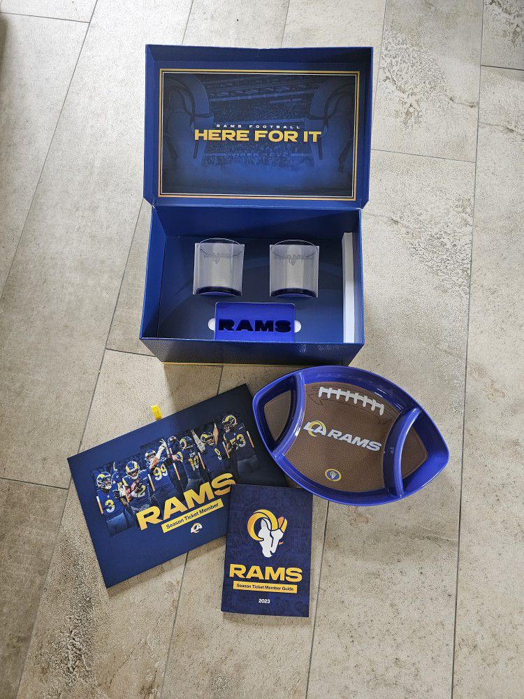 Rams 2023 Season Ticket Holder Gift Box $70