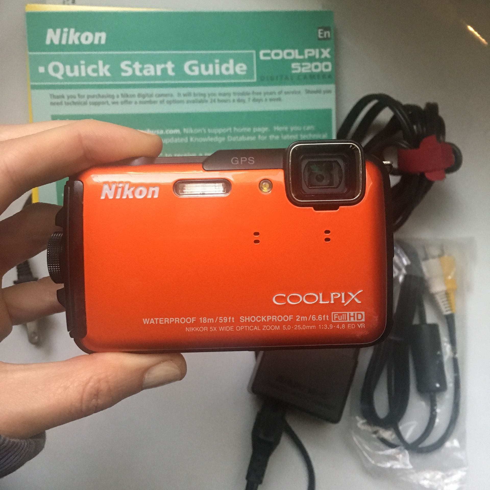 Nikon coolpix waterproof digital camera