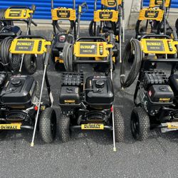 Dewalt Pressurewasher Different Size different price