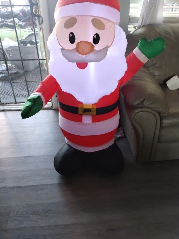 santoclos inflable 4 pies