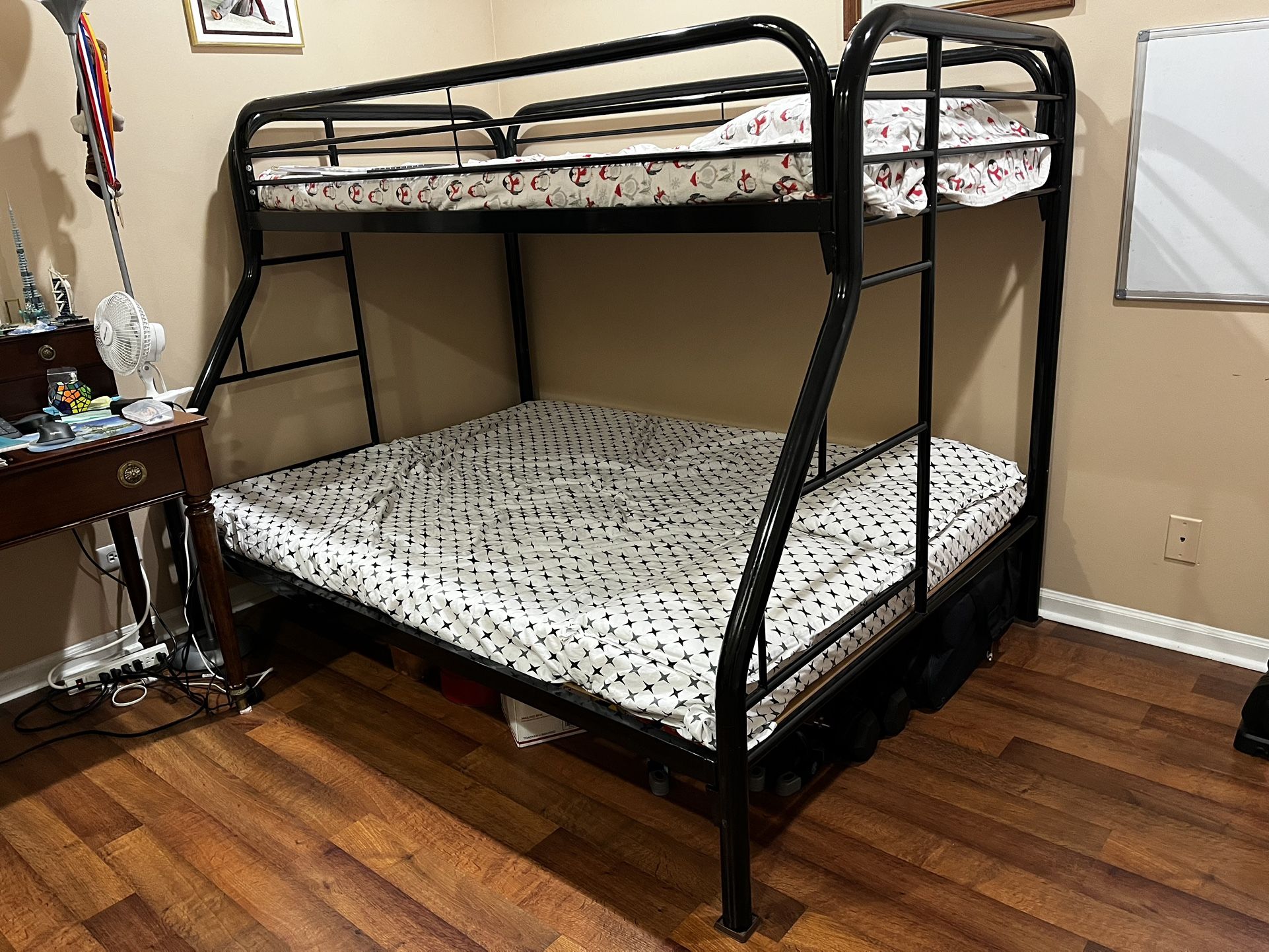 Twin Over Full Metal Bunk Bed
