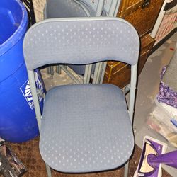 PADDED FOLDING CHAIRS   $15 EACH FIRM