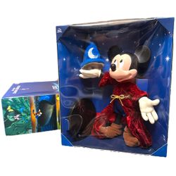 Walt Disney FANTASIA 2000 The Sorcerer’s Apprentice Mickey Mouse Doll - Ltd Ed.