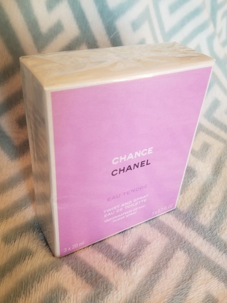 CHANEL CHANCE EAU TENDRE Twist & Spray Eau de Toilette 3 x 20ml