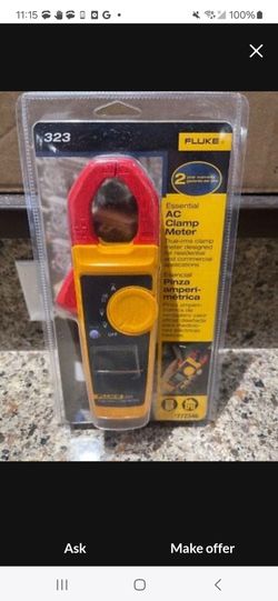 Fluke 323 ac clamp meter