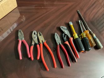 Mixed Hand Tool Lot – Pliers and Screwdrivers $5 each