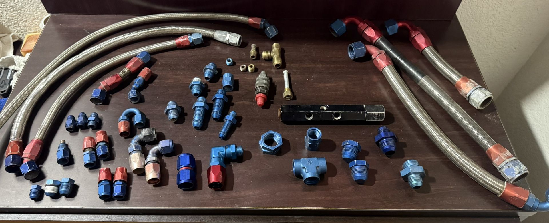 AN Aluminum Fittings Misc Assortment 