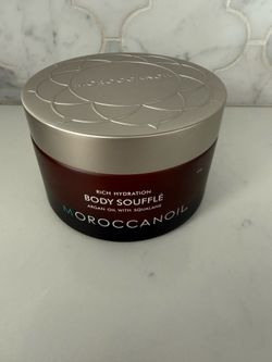 Moroccanoil Rich Hydration Body Souffle Moisturizer  NEW SEALED JAR 6.7 oz
