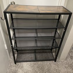 5 tier shoe rack organizer