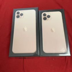 Apple iPhone 11 Pro Gold New Or iPhone 11 Pro Max Gold New 2 Years AppleCare Plus Warranty I Can Meet Up 