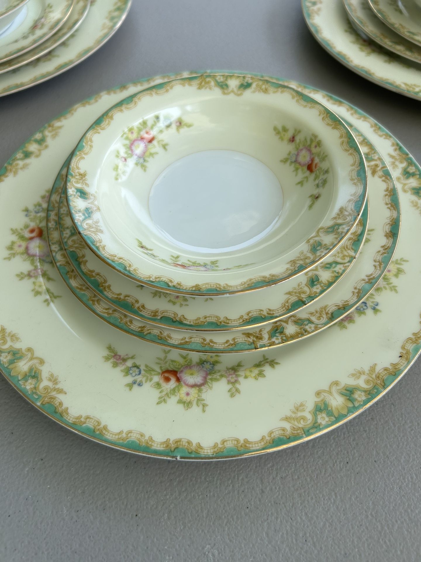 Beautiful Hand Painted China Set