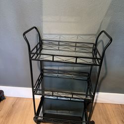 Mirrored Bar Cart 