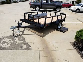 Utility trailer and camping trailer
