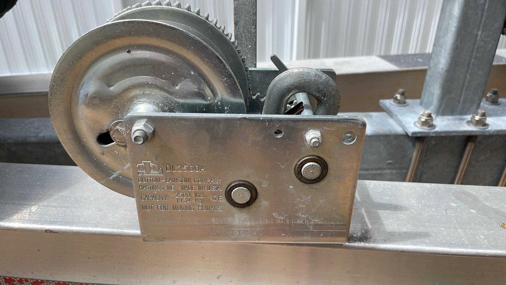 Dutton DL2500A Boat Trailer Winch