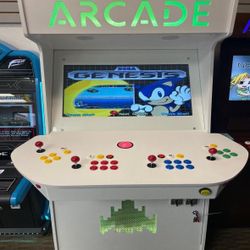 Ice White 4 Player Multicade Arcade Game With Over 7000 Games