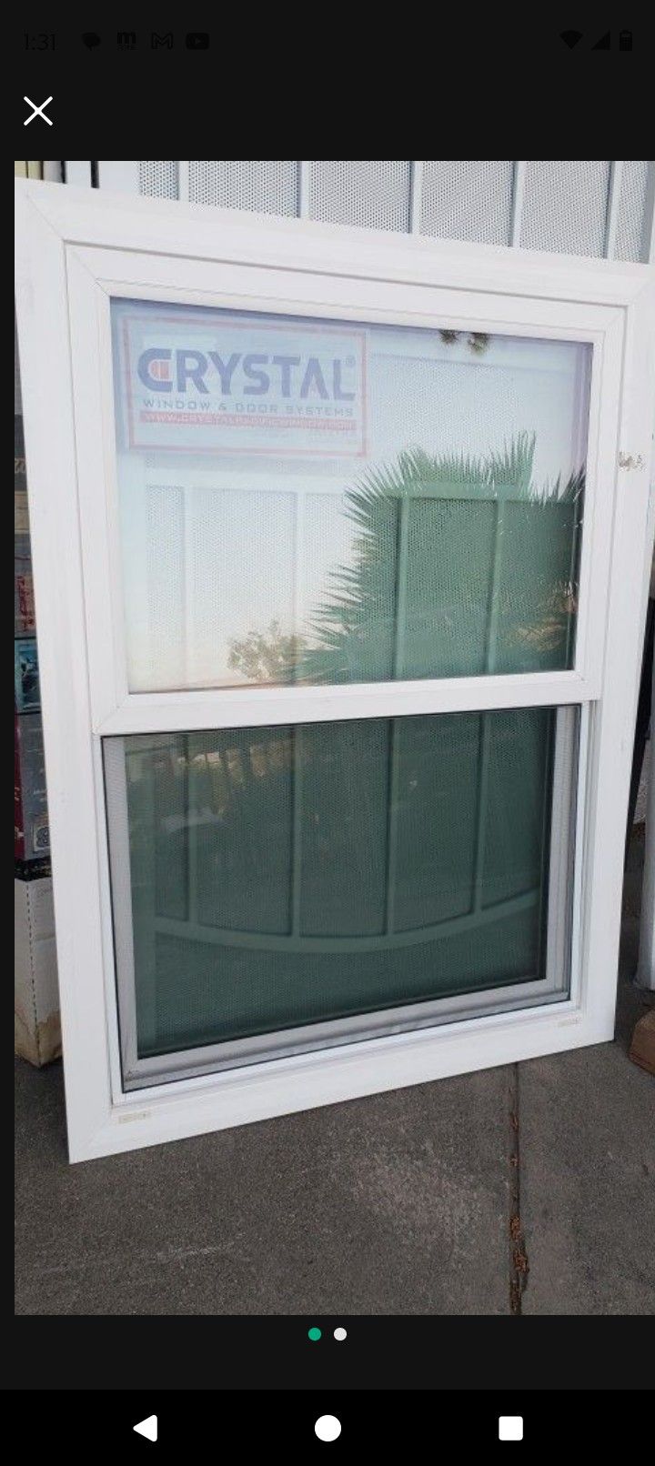 35x47 Retro Fit Window, Open Up Last One