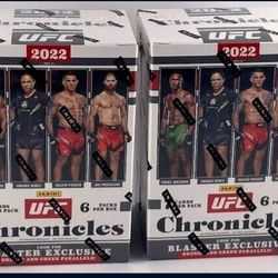 2021 Panini UFC Chronicles Blaster Box Factory Sealed - Khamzat Chimaev Rookie