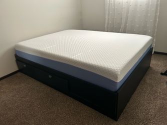 Cama con colchón