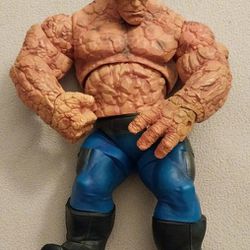 Vintage 2005 Fantastic 4 The Thing 12" Action Figure Toy Biz Multi Poseable Four Marvel