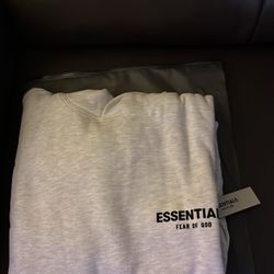 Light Oat Essentials Hoodie