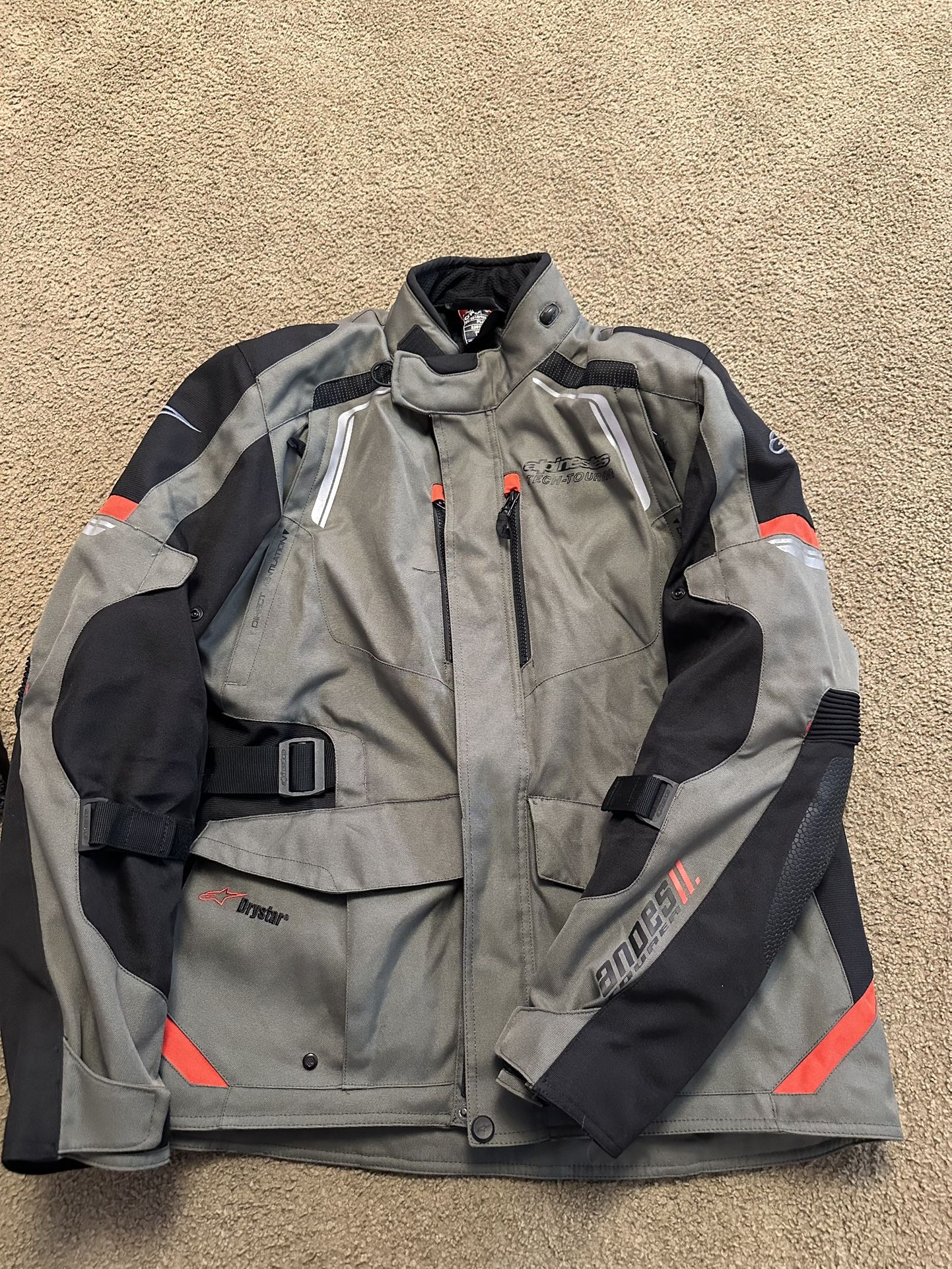Men’s Alpinestar Andes V2 Drystar Tech-Touring Motorcycle Jacket
