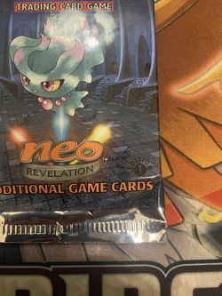 Pokemon Neo Revelation 1st Edition HEAVY Booster Pack Brand New/Sealed!  Misdreavus Pack Art for Sale in Tampa, FL - OfferUp