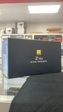 Nikon Z50 II w/ 16-50mm and 50-250mm