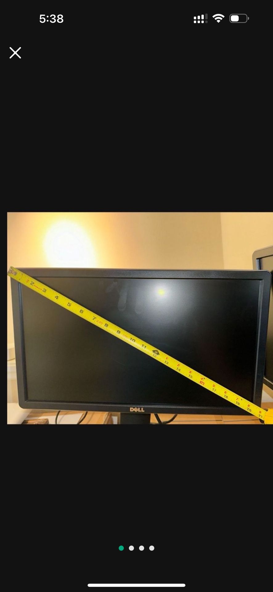 2 Dell Computer Monitors