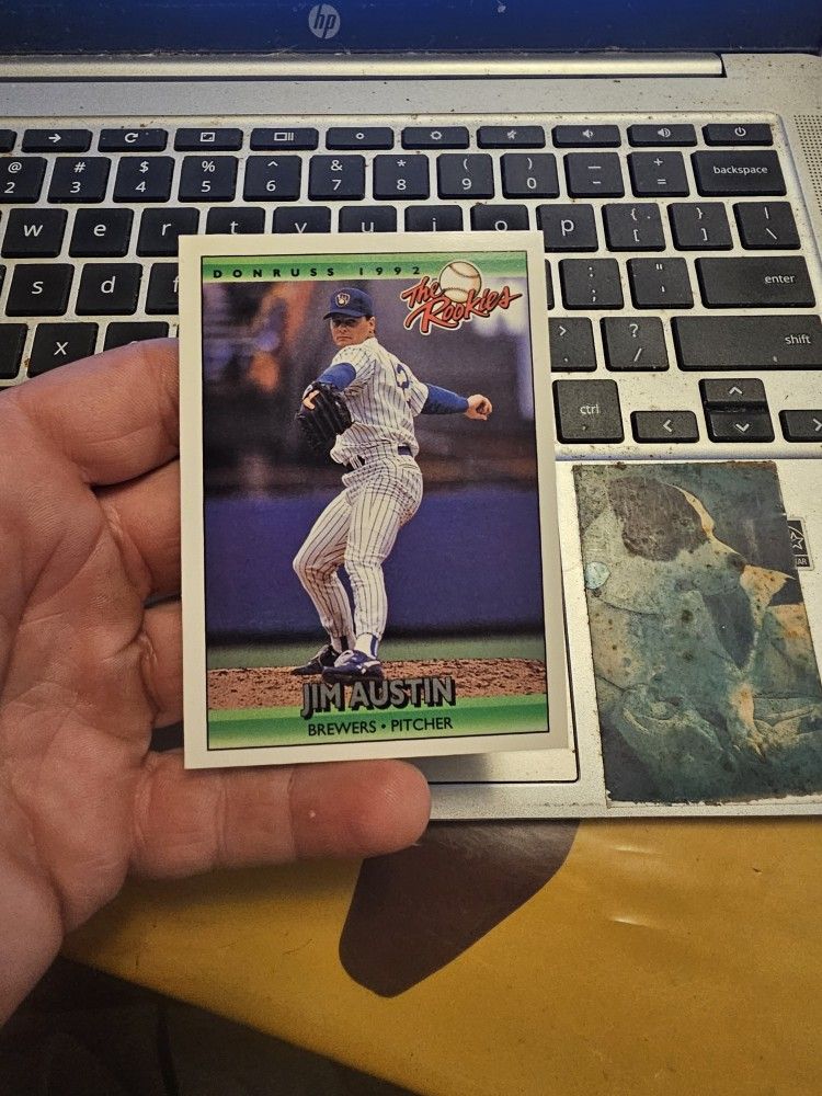 Jim Austin Baseball Card