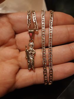 Cadena y dije laminado 14k / gold plated