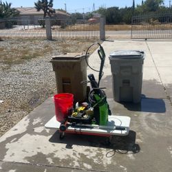Trash Can Cleaning $20 Per Can 