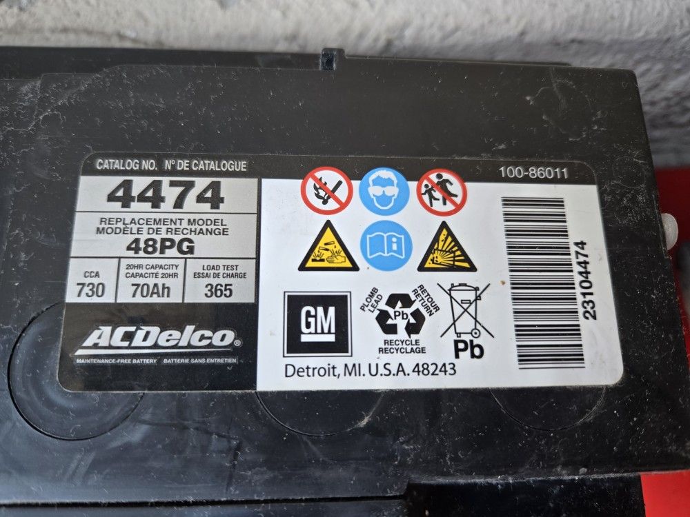 AC DELCO BATTERY 4474