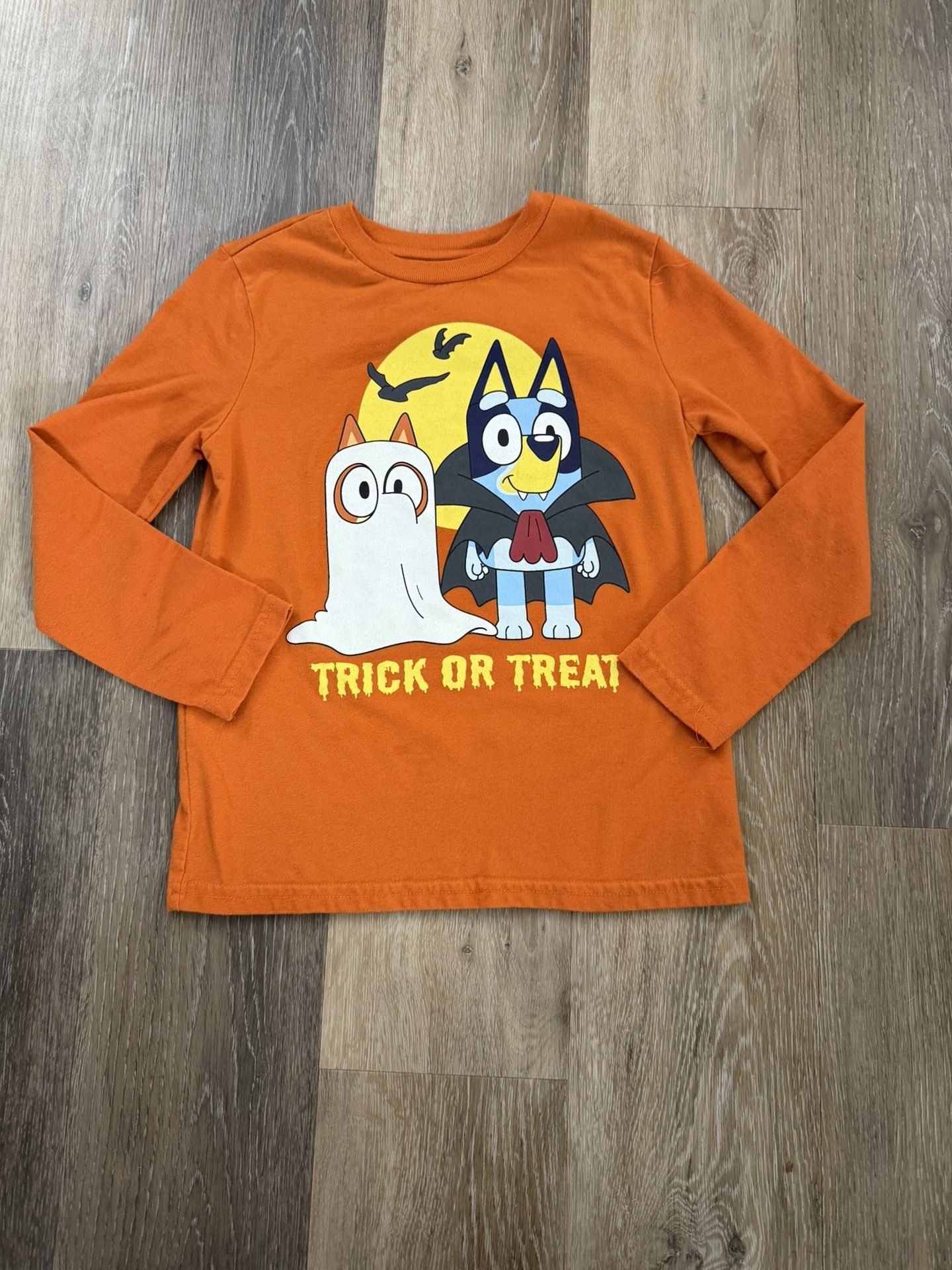 Size 6 - Jumping Beans Blue Halloween Long Sleeve Shirt