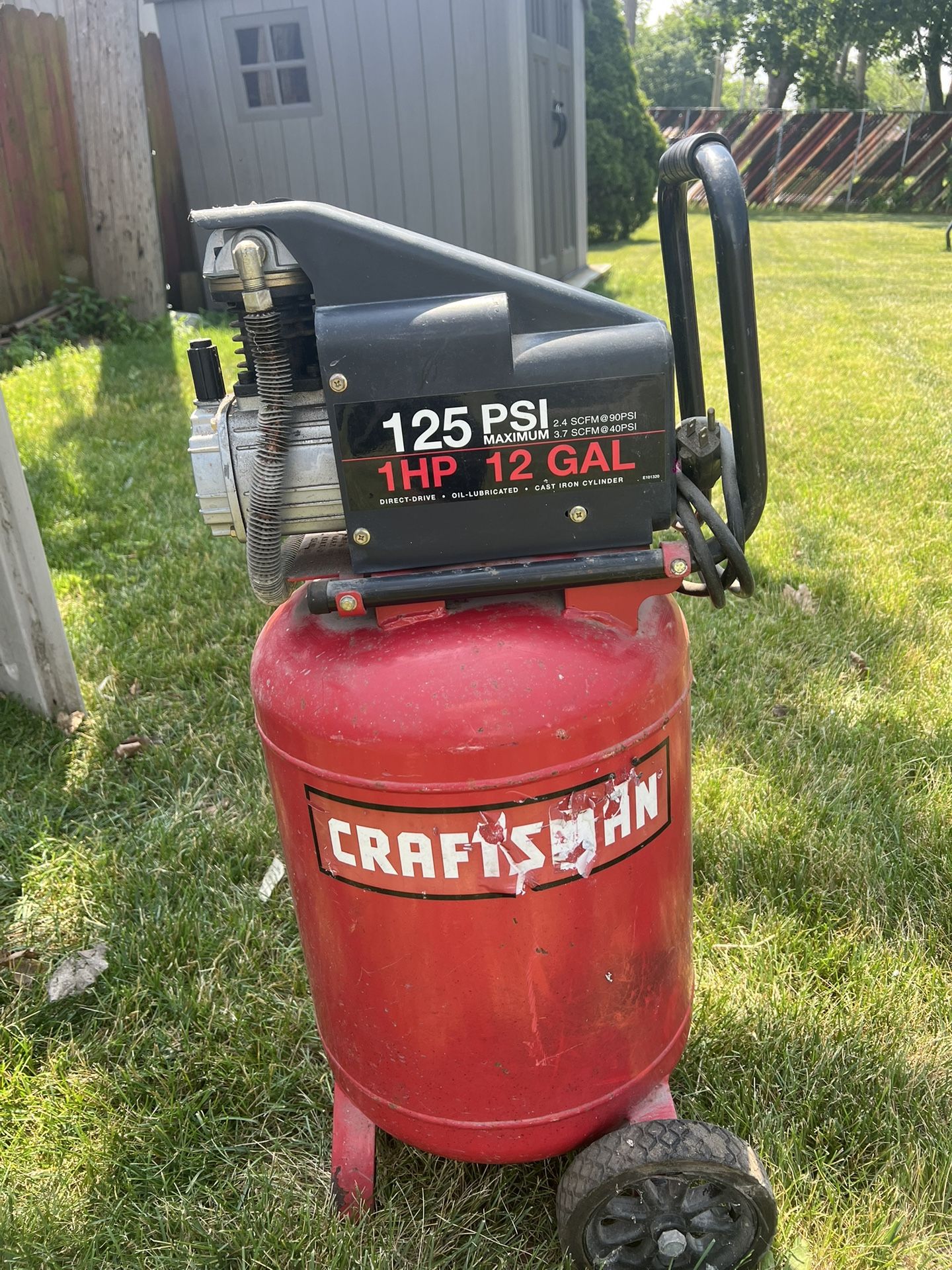 Craftsman 12 Gallon Air Compressor