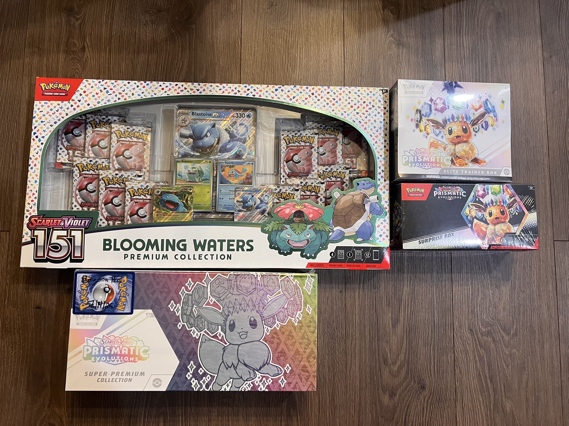 Pokemon Prismatic Evolutions and 151