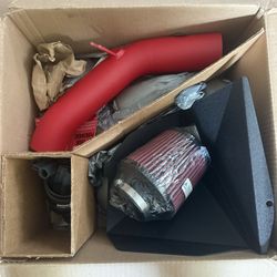 Grimmspeed StealthBox Cold Air Intake Red 2015-2021 WRX