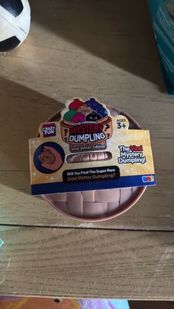 Crazy Fun Mystery Dumpling Gold Glitter Edition