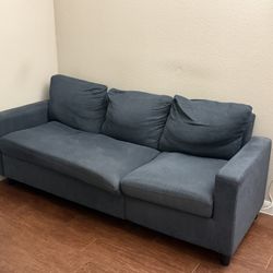 Mid Blue Sofa / Couch