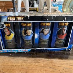 Star Trek  Set If 4-10oz. Glasses
