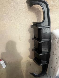 Dodge charger diffuser carbon fiber