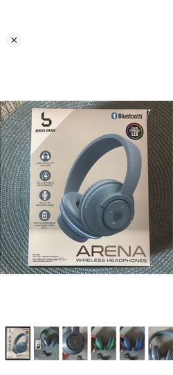New in Box Blue Wireless Bluetooth Headphone
