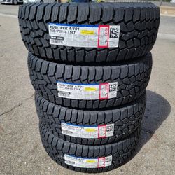 265 75 16 NEW TIRES TACOMA 4RUNNER TUNDRA SEQUOIA FJ FRONTIER XTERRA COLORADO CANYON 