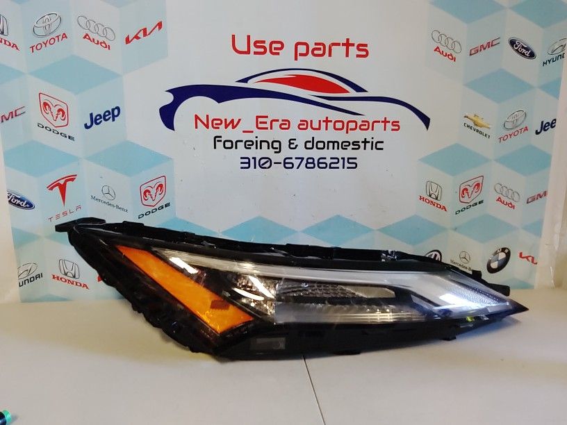 2021 NISSAN ROGUE HALOGEN DAYTIME RUNING LIGHT RIGHT 2022 2023