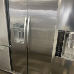 Kitchen Aid Stainless Side By Side With Warranty 