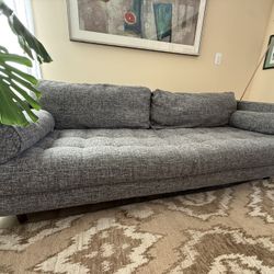 Gray Sofa Couch - 88” Sven By Article