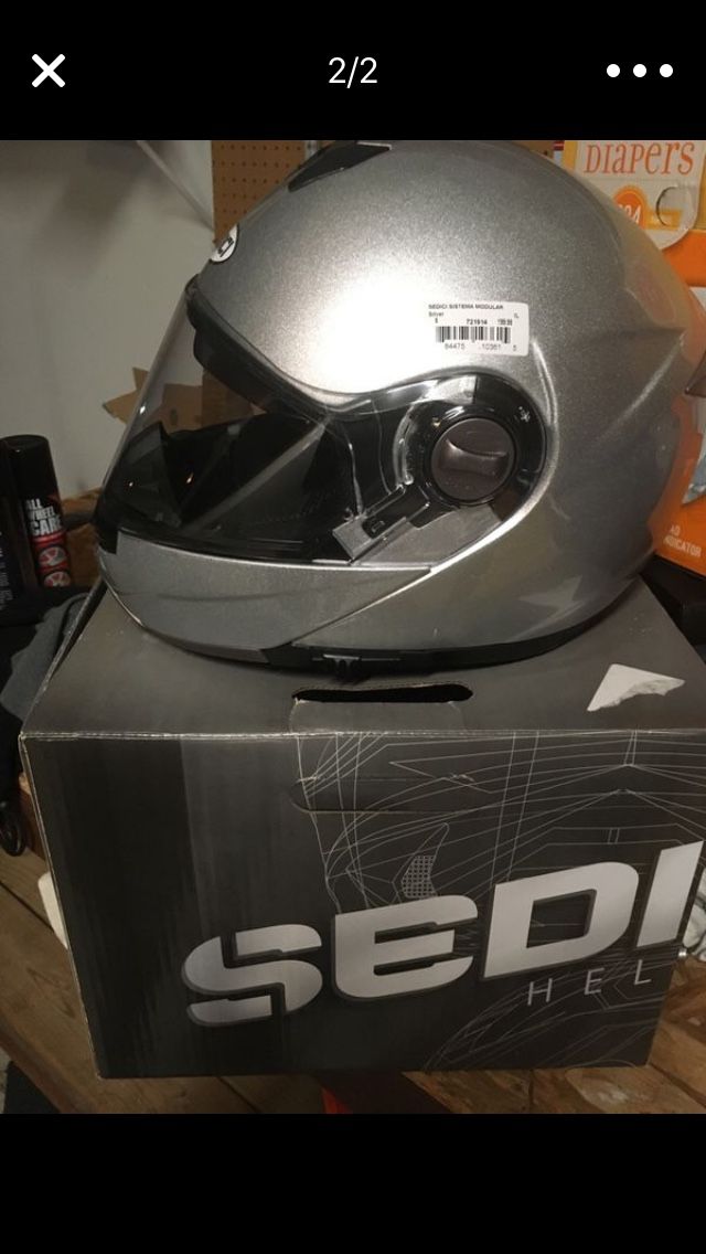 Like New Sedici Motorcycle Helmet