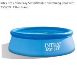 Above Ground Swimming Pool 8’ x 30” 